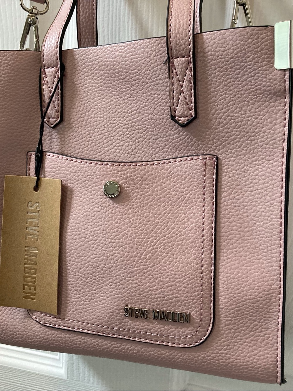 Steve Madden Ballet Pink Tote